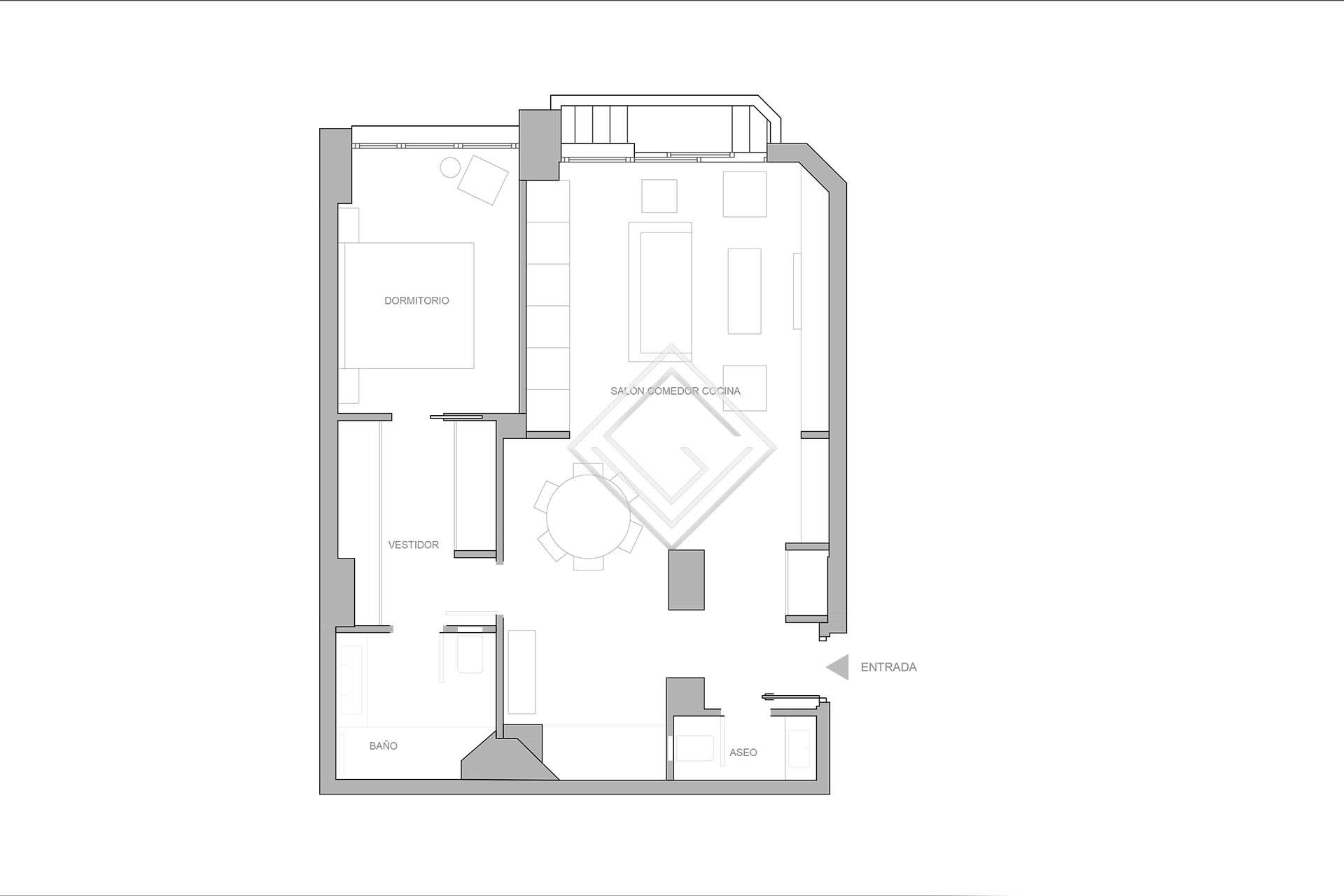 Piso para reformar en Recoletos - Imagen 1