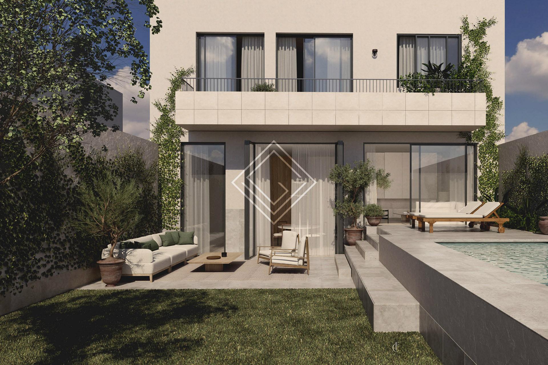 Fabuloso bajo con jardin y piscina privada en Cruz del Rayo - Imagen 1